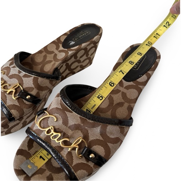 Preloved Authentic Coach Carissa Wedge - Picture 7 of 9